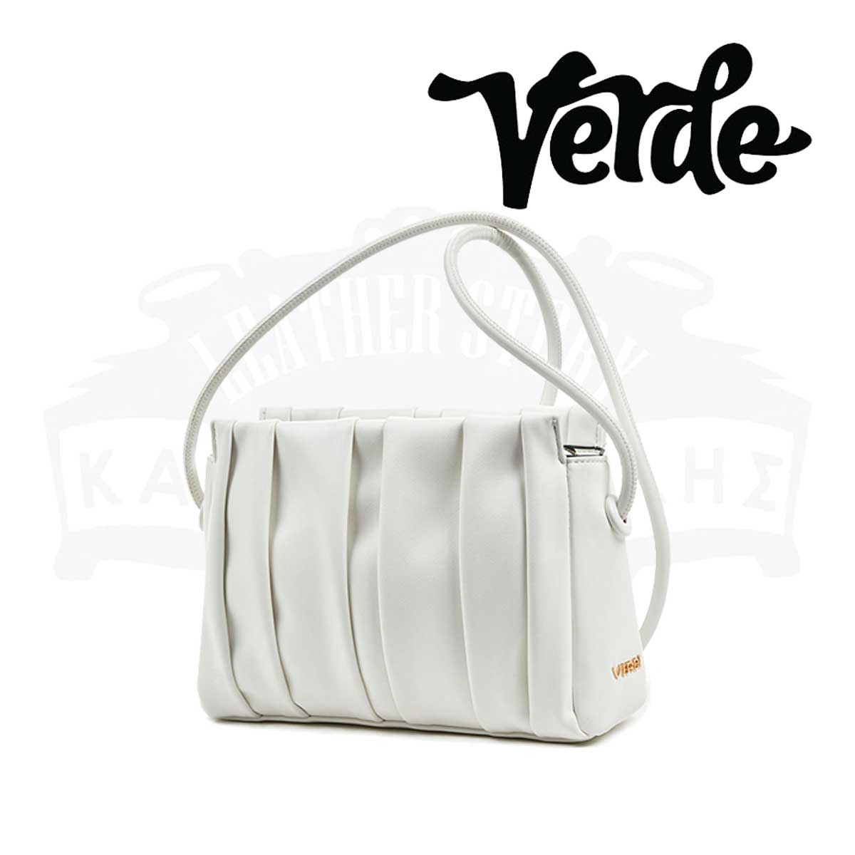 Women's Crossbody Bag in White color - VERDE
